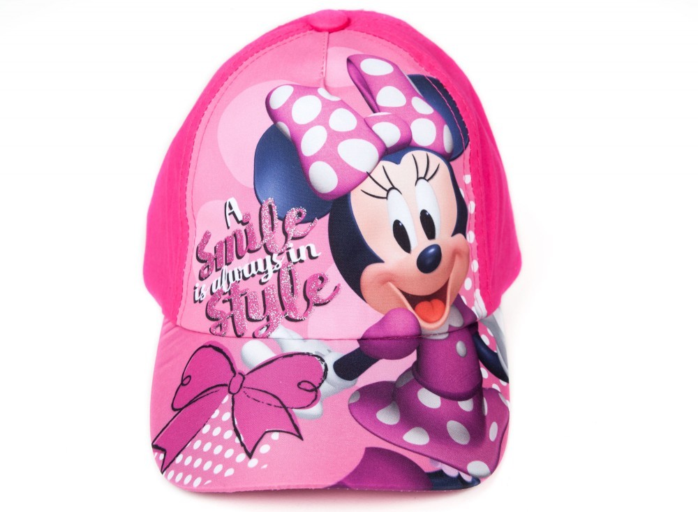 babashop.hu - Disney Minnie nyári baseball sapka UPF 30+ rózsaszín (54cm)