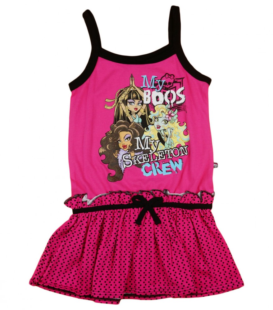 babashop.hu - Monster High pántos nagylányos ruha (méret:116-146)