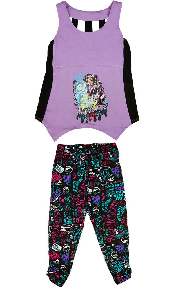 babashop.hu - Monster High nagylányos felső és leggings (méret:116-164)