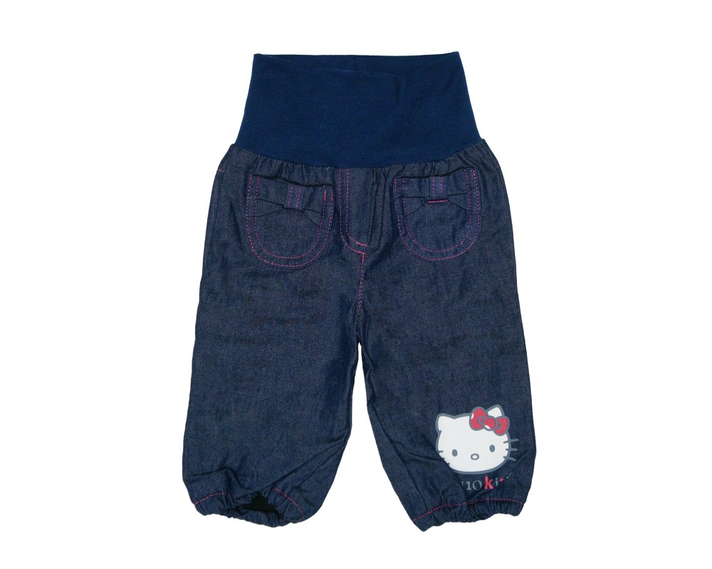 babashop.hu - Hello Kitty bélelt baba, kisgyerek farmernadrág (méret:62-98)