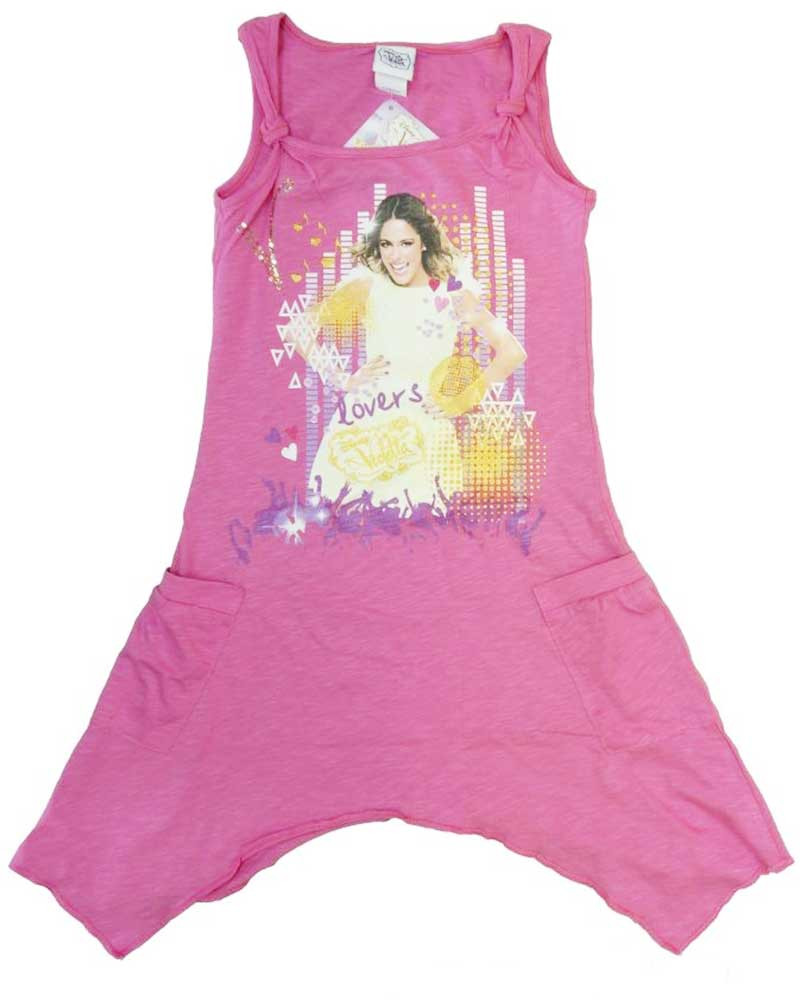 babashop.hu - Disney Violetta nagylányos csomós vállú ruha