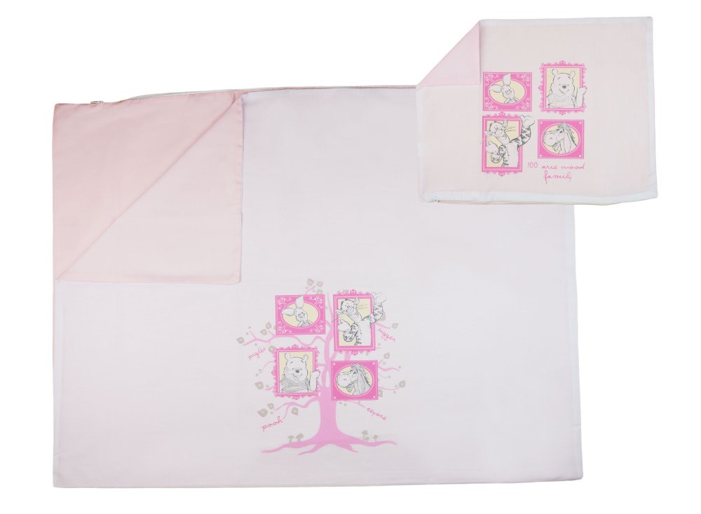 babashop.hu - Disney Micimackó és barátai bébi 2 részes ágyneműhuzat