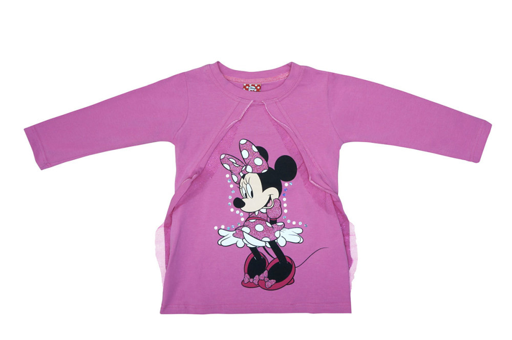 babashop.hu - Disney Minnie muszlinos hosszú ujjú póló (méret 80-122)