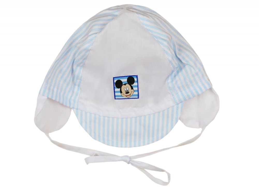 babashop.hu - Disney Mickey fülvédős, megkötős baba sapka