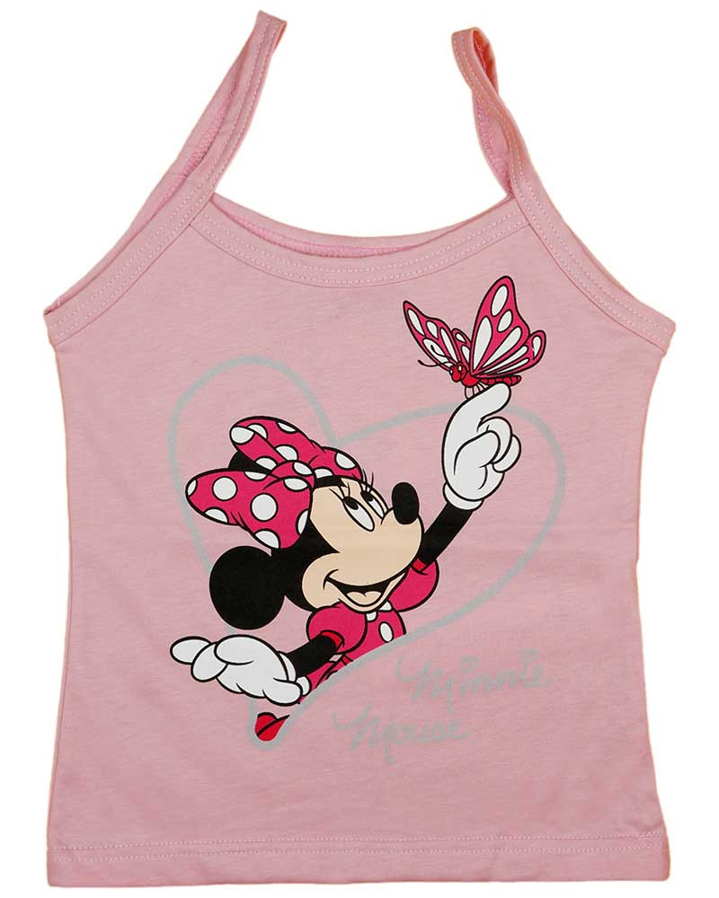 babashop.hu - Disney Minnie pillangós spagetti pántos lányka trikó