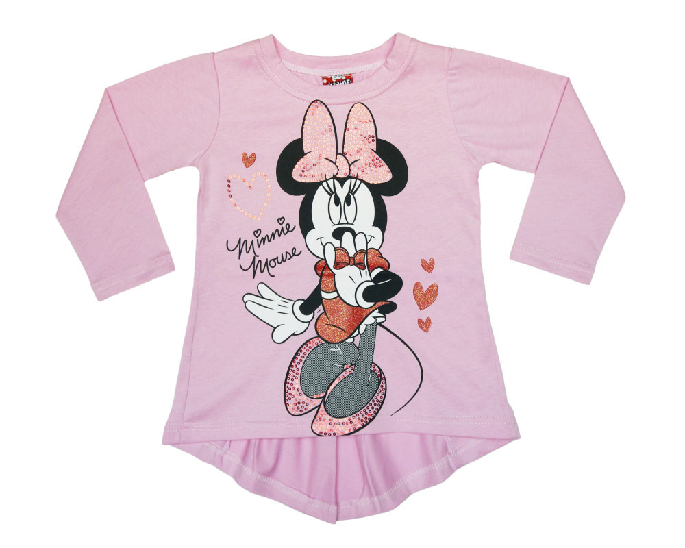 babashop.hu - Disney Minnie gyerek hosszú ujjú póló (méret: 86-116)