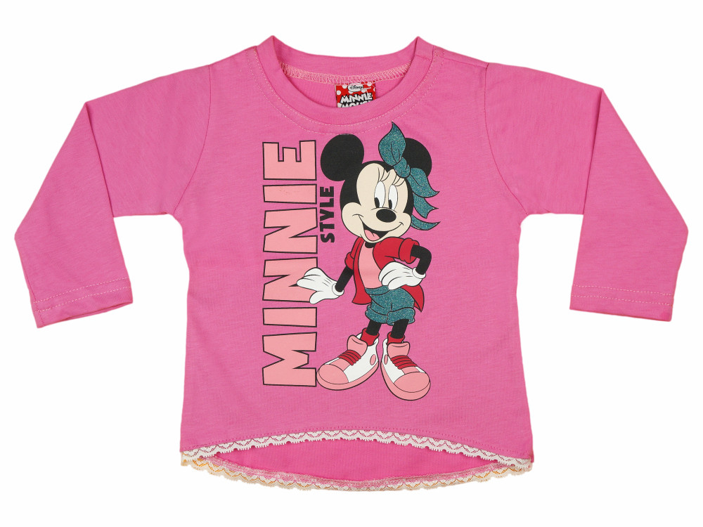 babashop.hu - Disney Minnie baba/gyerek hosszú ujjú póló (méret: 74-116)