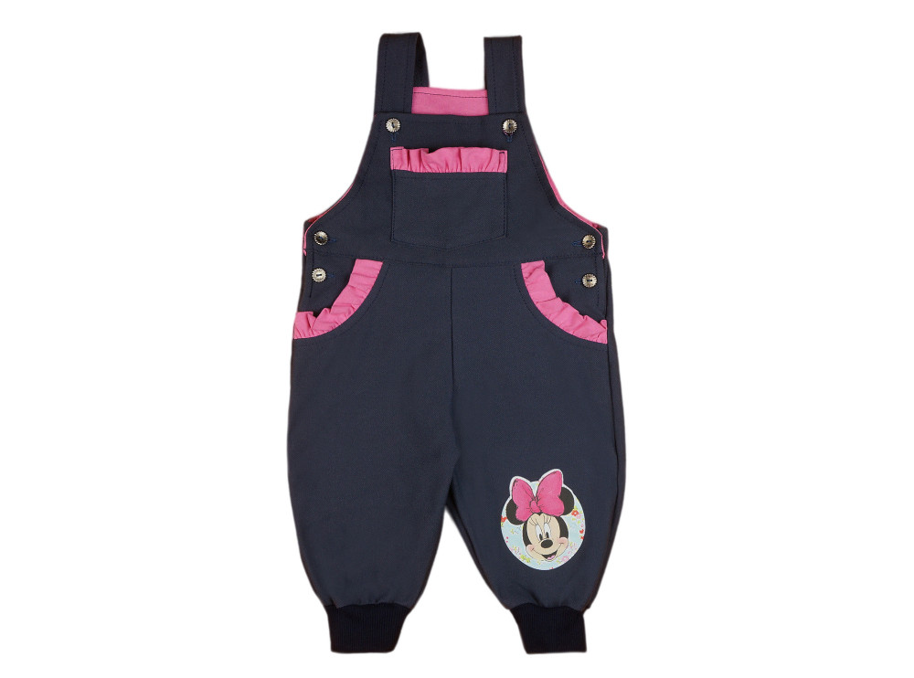 babashop.hu - Disney Minnie baba elasztikus farmer hatású kertésznadrág (méret:68-92)