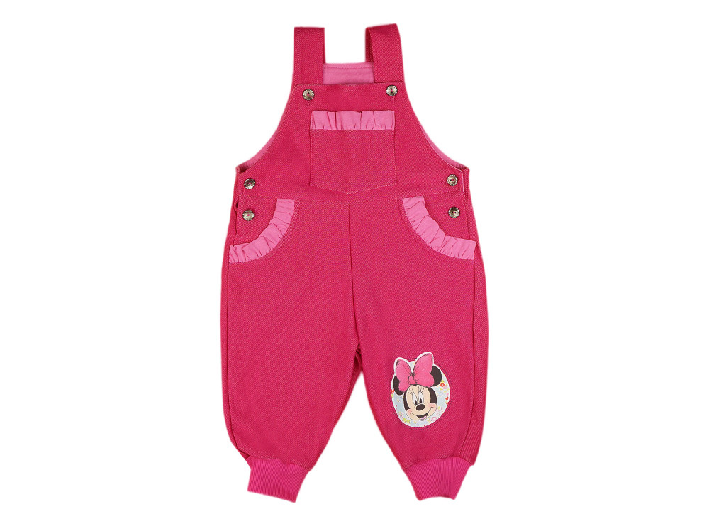 babashop.hu - Disney Minnie baba elasztikus farmer hatású kertésznadrág (méret:68-92)