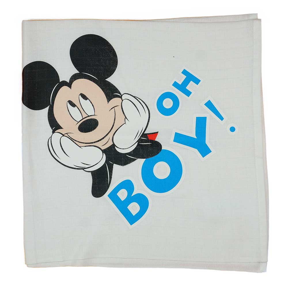 babashop.hu - Disney Mickey textil tetra pelenka 70x70cm