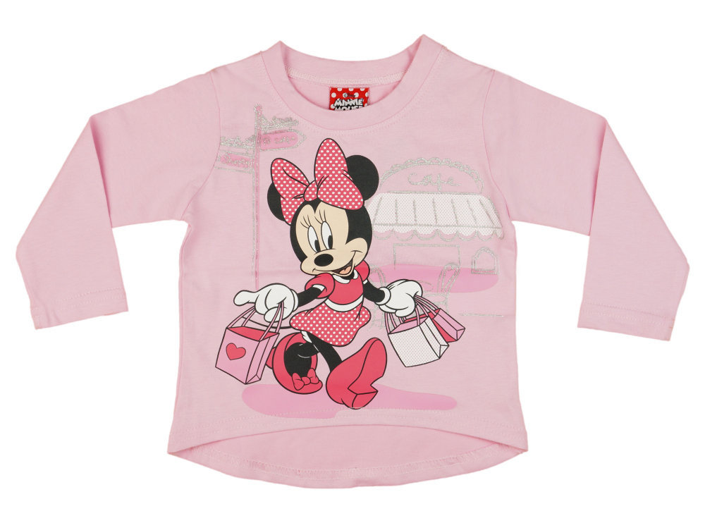 babashop.hu - Disney Minnie hosszú ujjú póló (méret: 92-116)