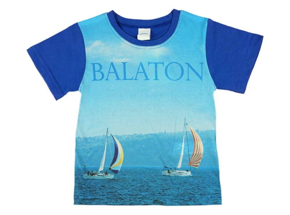 babashop.hu - Balaton rövid ujjú fiú póló (méret: 92-158)
