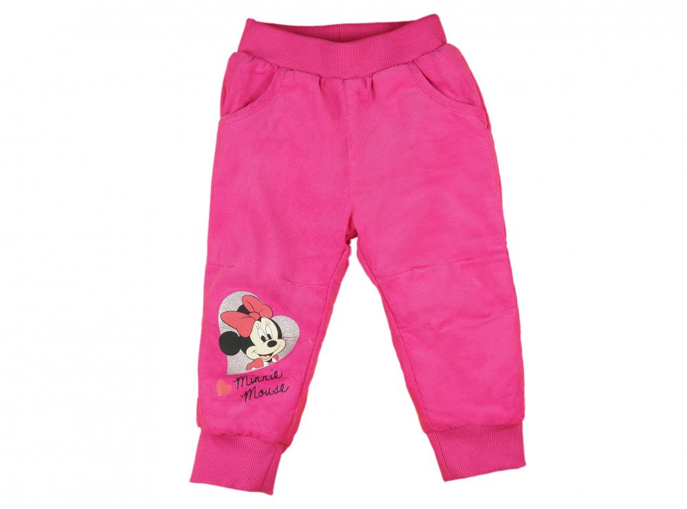 babashop.hu - Disney Minnie lányka bélelt kordnadrág