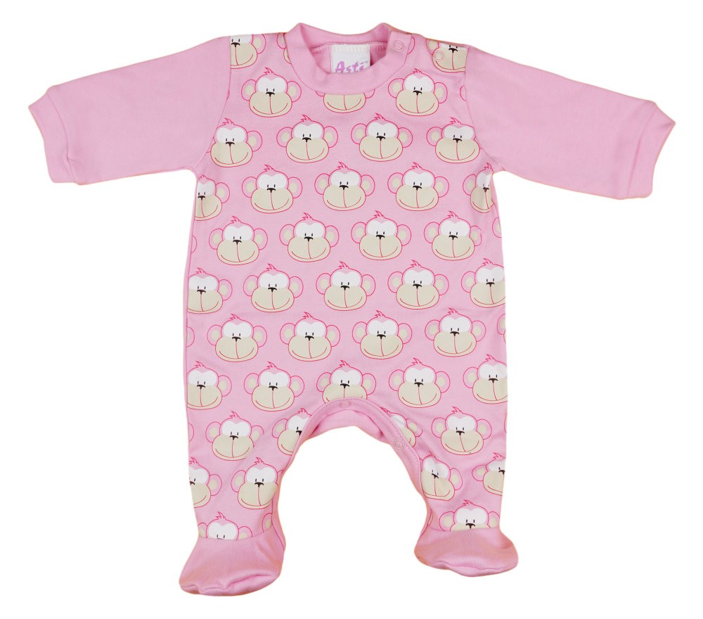babashop.hu - Monkey majom mintás baba rugdalózó