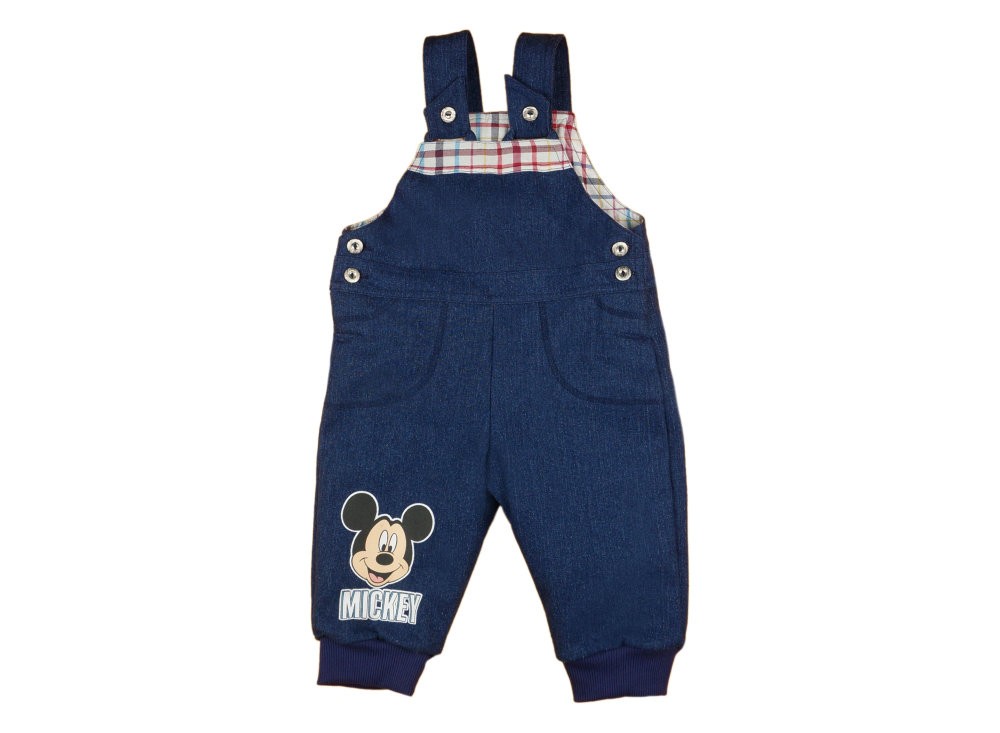 babashop.hu - Disney Mickey bélelt farmer kertésznadrág (méret: 68-98)