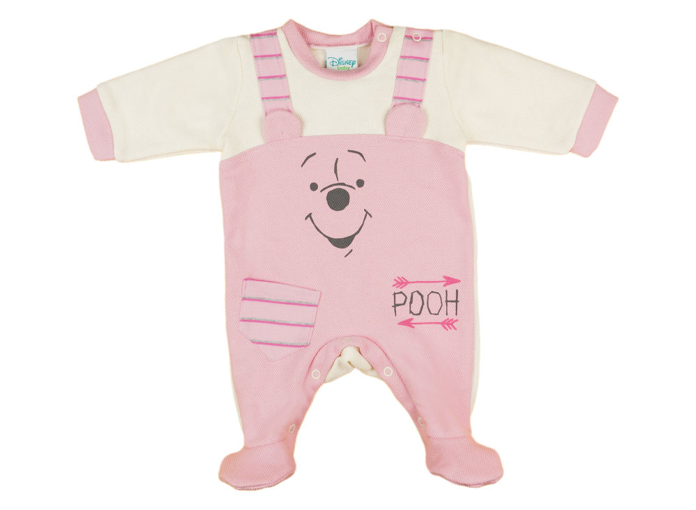 babashop.hu - Disney Micimackó belül bolyhos, hosszú ujjú rugdalózó fiú/lány