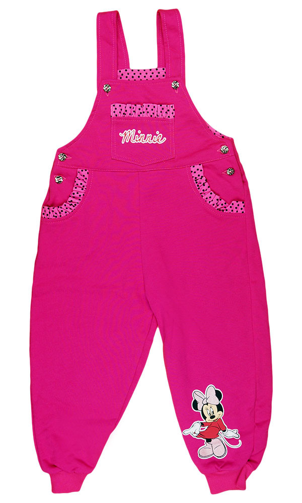 babashop.hu - Disney Minnie belül bolyhos lányka kertésznadrág