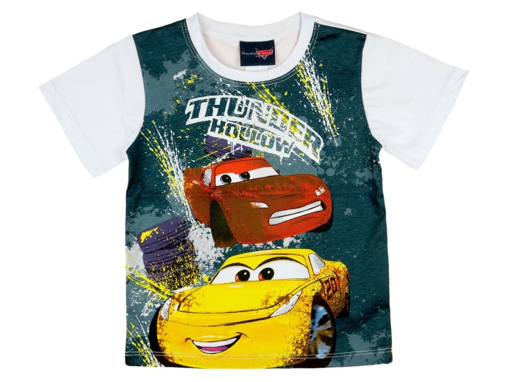 babashop.hu - Disney Cars- Verdák rövid ujjú fiú póló