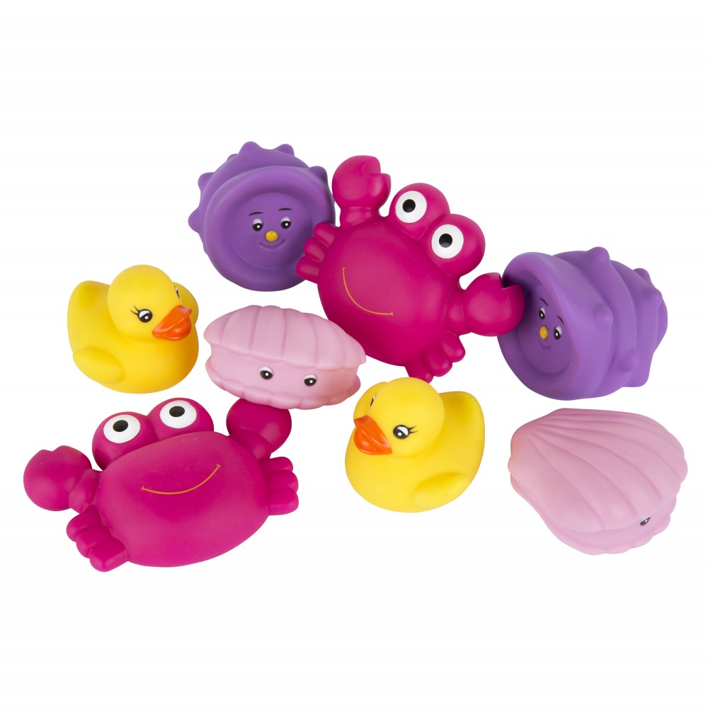 babashop.hu - Apollo Playgro fürdőjáték- Floating Sea Friends- Pink