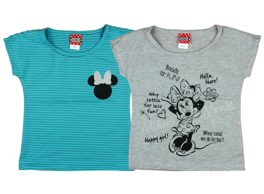babashop.hu - Disney Minnie rövid ujjú lányka póló 2db szettben
