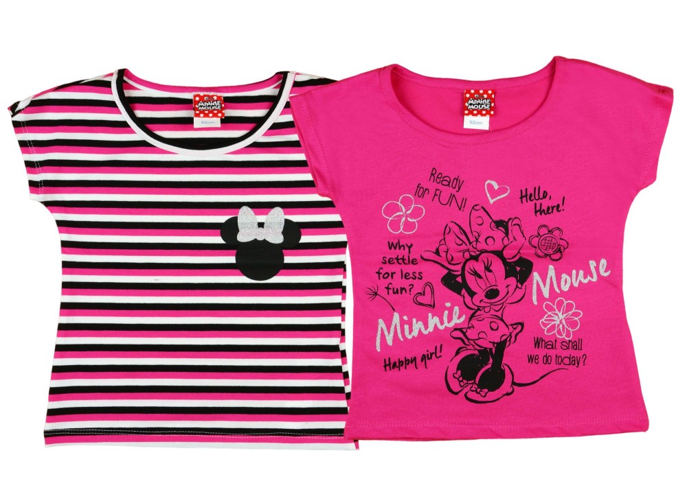 babashop.hu - Disney Minnie rövid ujjú lányka póló 2db szettben