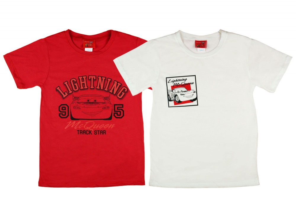 babashop.hu - Disney Verdák/Cars rövid ujjú póló 2db szettben