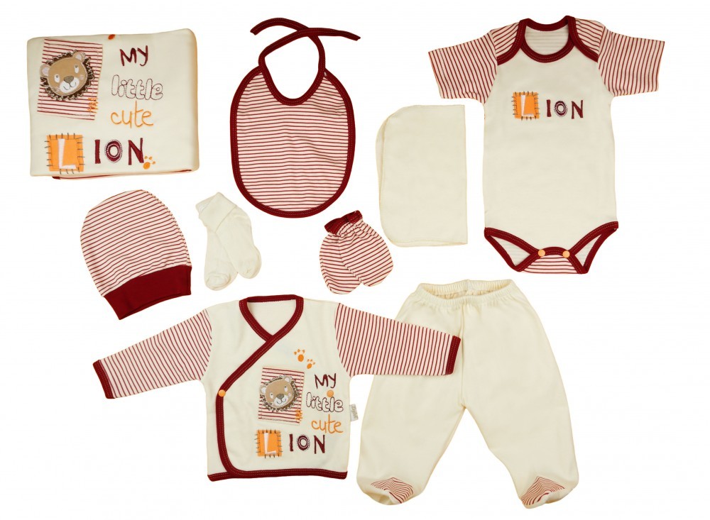babashop.hu - Bébi ajándékszett 10 részes Lion