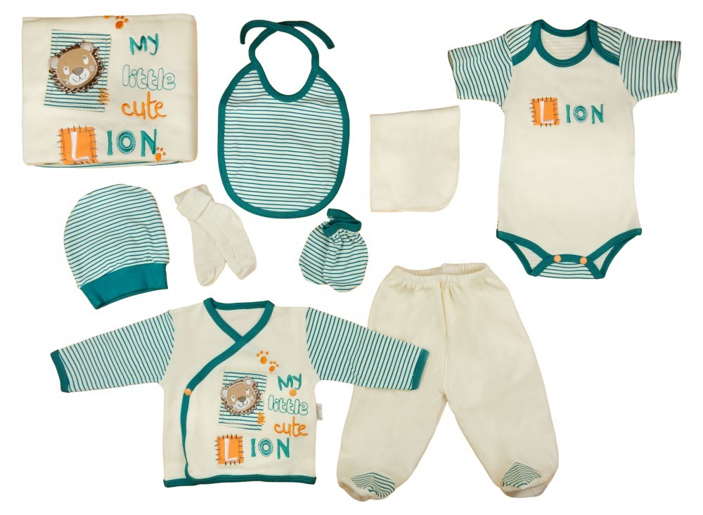 babashop.hu - Bébi ajándékszett 10 részes Lion