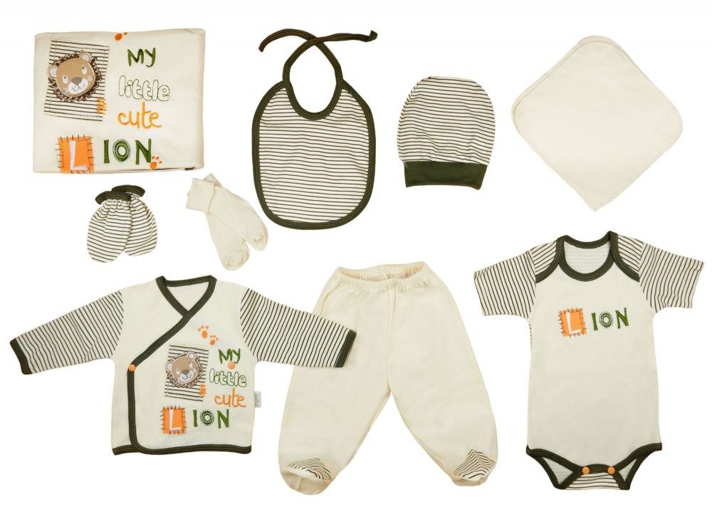 babashop.hu - Bébi ajándékszett 10 részes Lion