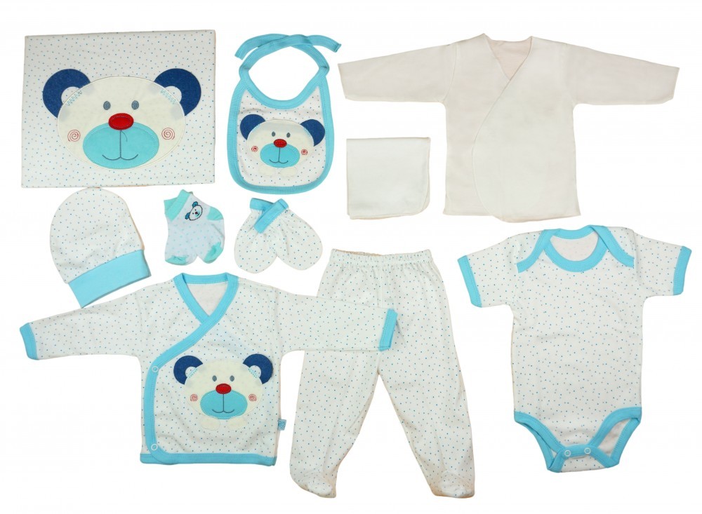 babashop.hu - Bébi kisfiú ajándékszett 10 részes