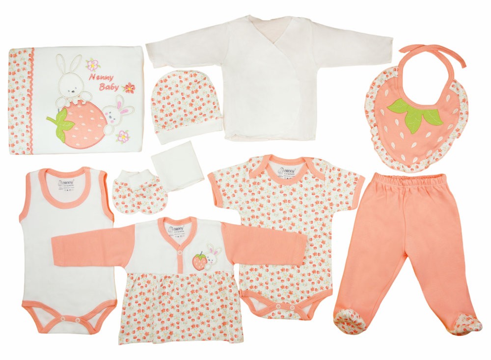 babashop.hu - Bébi kislány 10 részes ajándékszett