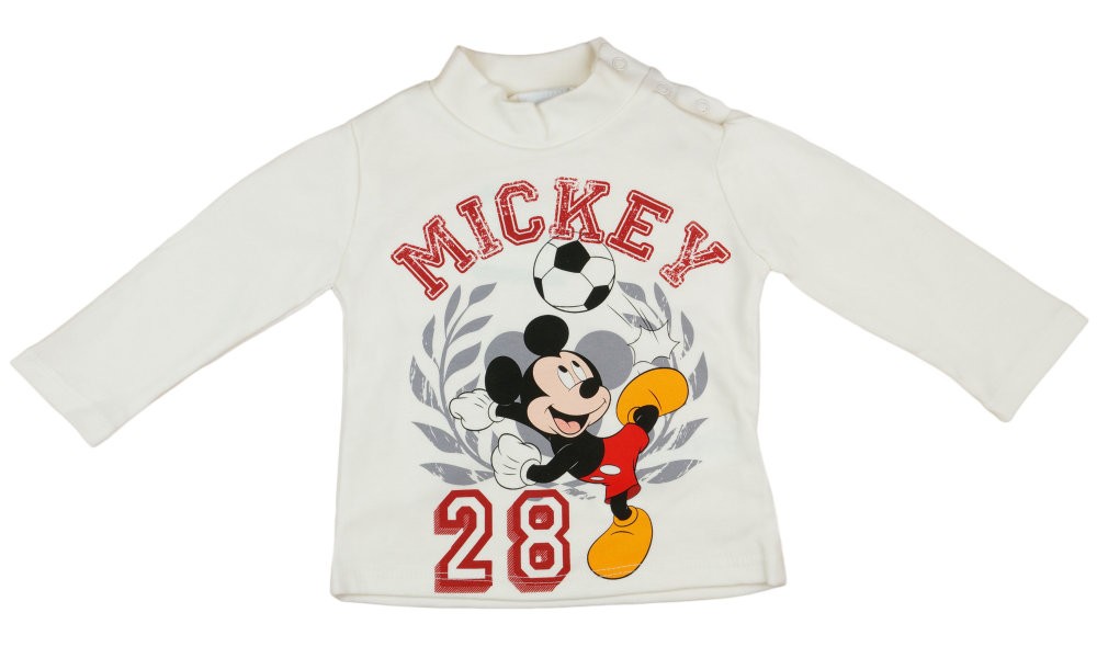 babashop.hu - Disney Mickey garbó nyakú hosszú ujjú póló