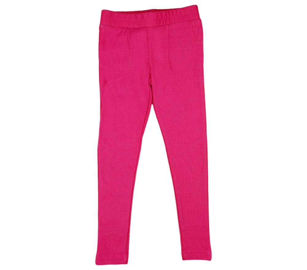 babashop.hu - Lányka egyszínű hosszú leggings díszvarrással