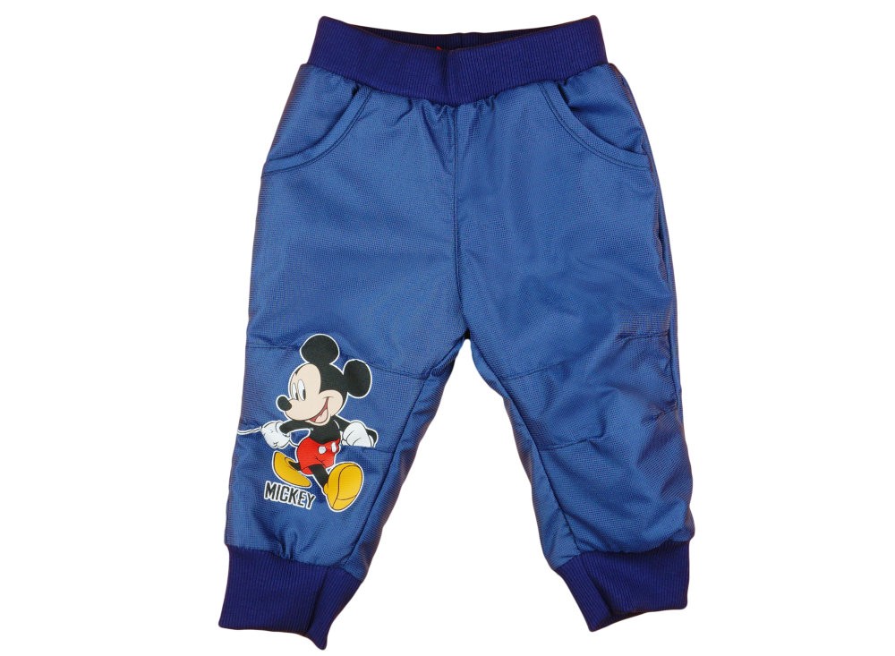 babashop.hu - Disney Mickey fiú vízlepergetős, bélelt nadrág