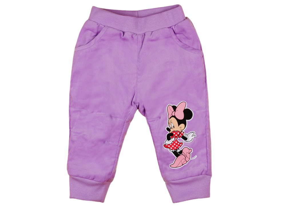 babashop.hu - Disney Minnie lányka bélelt kordnadrág