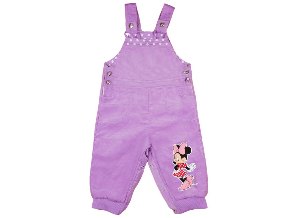 babashop.hu - Disney Minnie lányka bélelt kord kertésznadrág