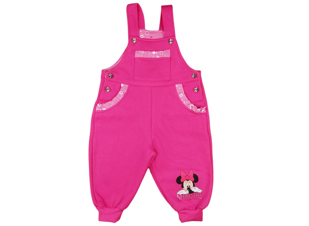 babashop.hu - Disney Minnie lányka belül bolyhos kertésznadrág