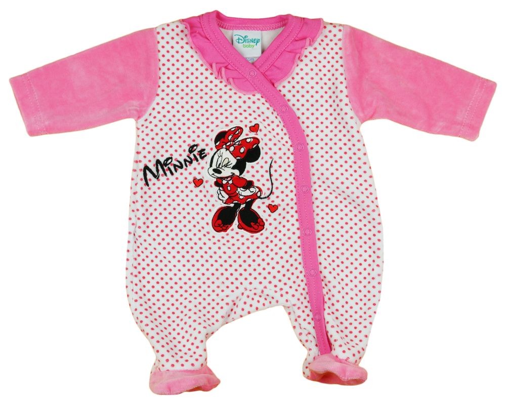 babashop.hu - Disney Minnie hosszú ujjú baba plüss rugdalózó