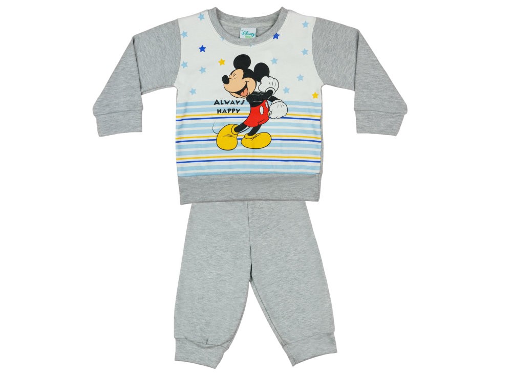 babashop.hu - Disney Mickey fiú pizsama csillaggal| csíkkal