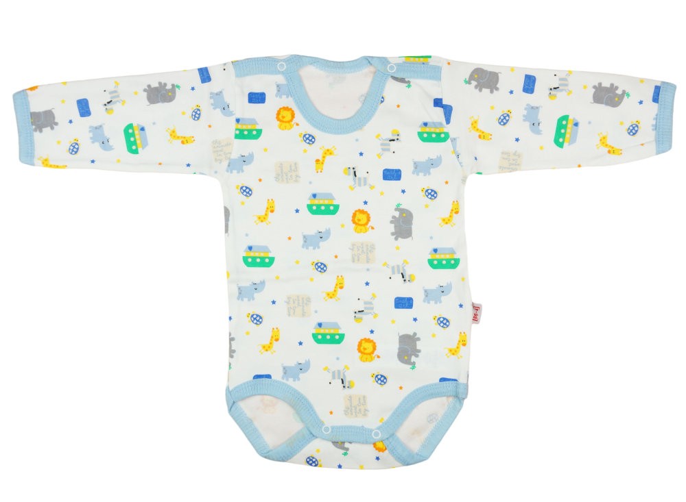 babashop.hu - Bébi hosszú ujjú kombidressz Mintás Elefánt (TUR)