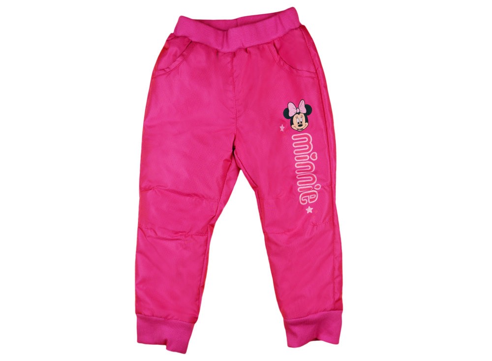 babashop.hu - Disney Minnie feliratos, lányka vízlepergetős, bélelt nadrág