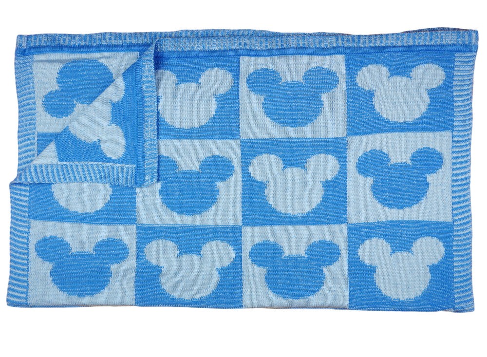 babashop.hu - Disney Mickey kötött babatakaró (méret: 75x100)