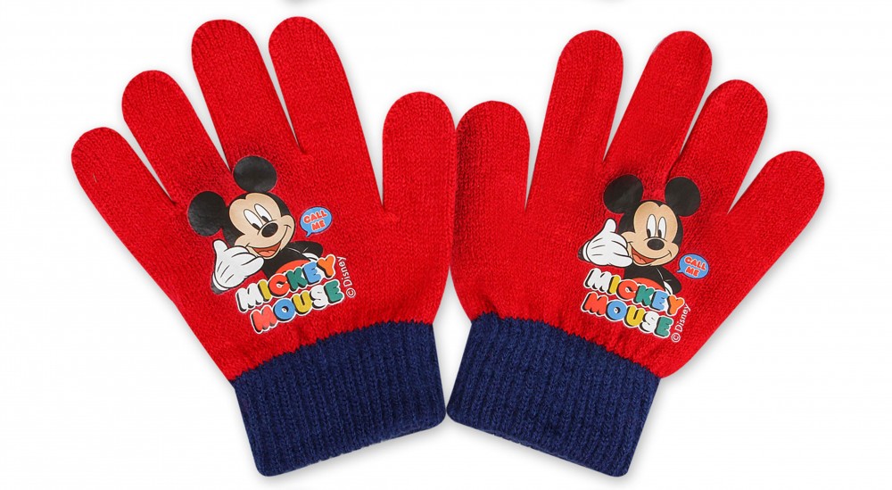 babashop.hu - Disney Mickey ötujjas kötött kesztyű
