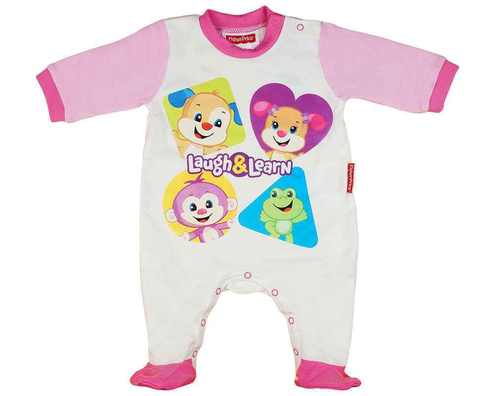 babashop.hu - Fisher-Price hosszú ujjú baba rugdalózó