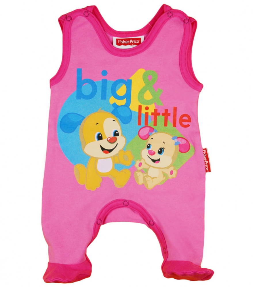 babashop.hu - Fisher-Price ujjatlan lány rugdalózó