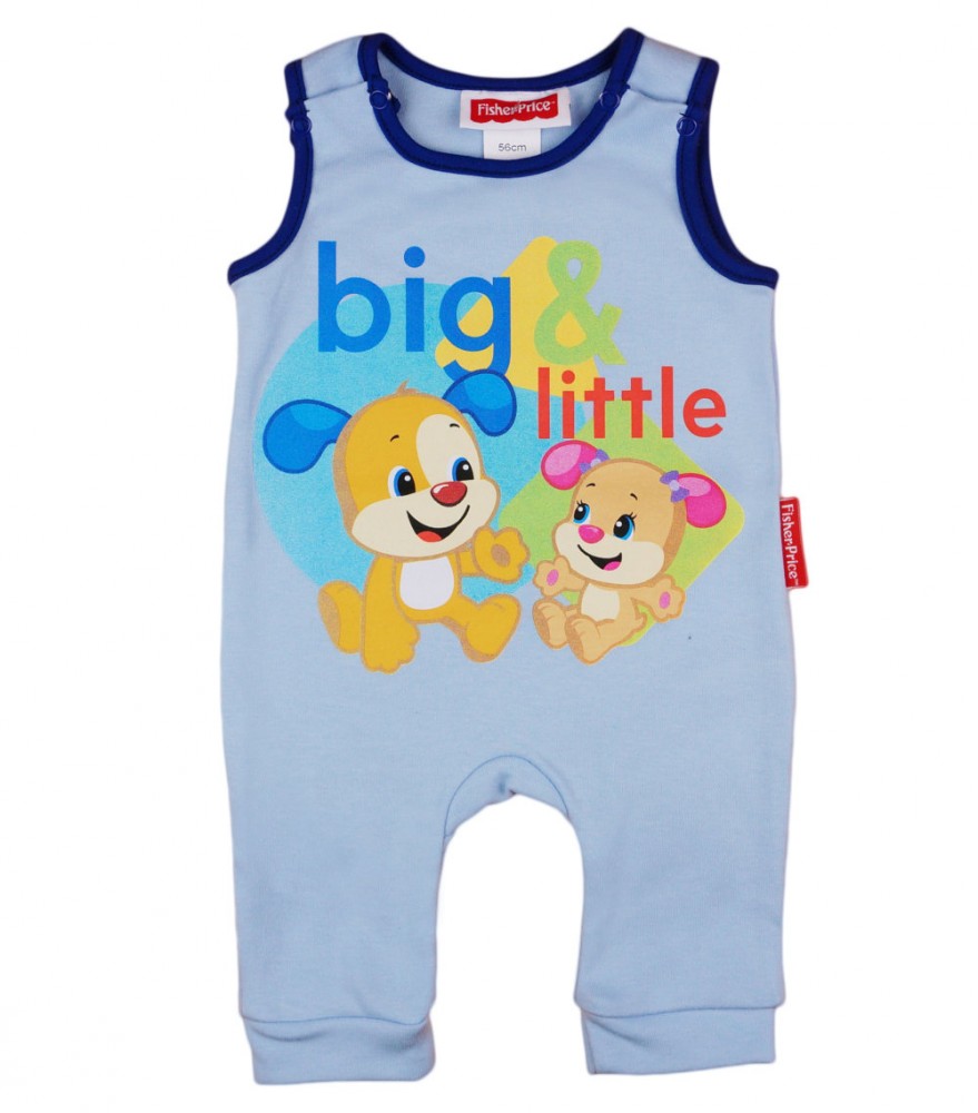 babashop.hu - Fisher-Price ujjatlan fiú rugdalózó