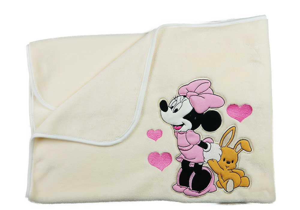 babashop.hu - Disney Minnie wellsoft babatakaró 70x90cm