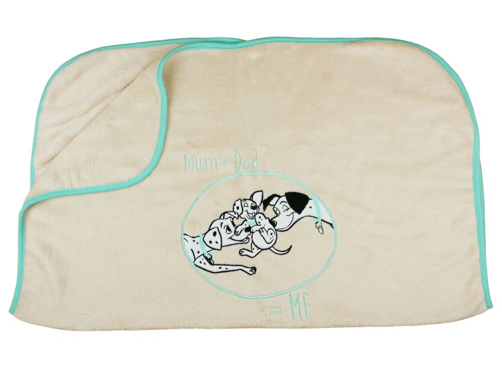 babashop.hu - Disney 101 Kiskutya mintás wellsoft babatakaró