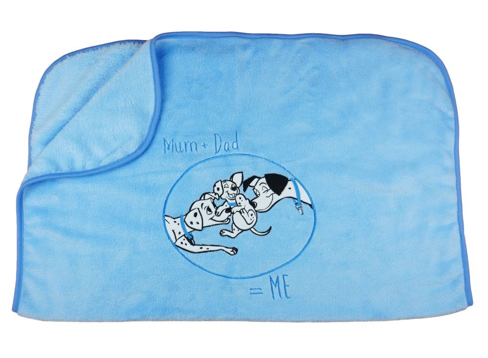 babashop.hu - Disney 101 Kiskutya mintás wellsoft babatakaró
