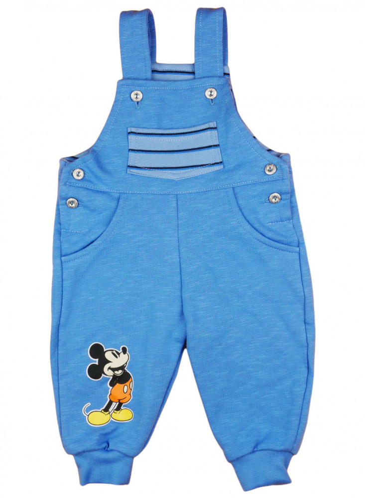babashop.hu - Disney Mickey vékony pamut fiú kertésznadrág